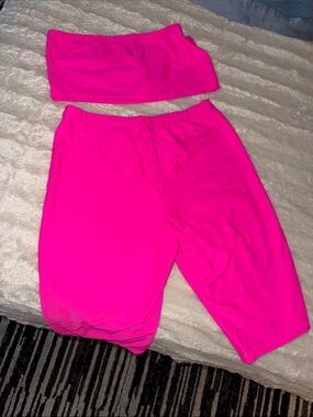 NEON and TRENDY fashionnova pink set 🌸🌸🌸